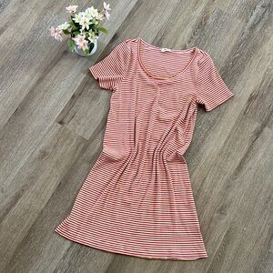 Madewell Striped T-shirt Dress Size Small